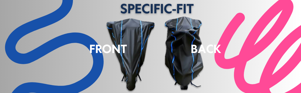 bike cover waterproof Blue black all weather dust proof uv protection snow proof favy motorcycle