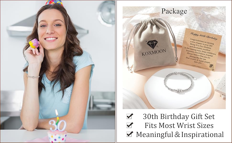Amazon 30th birthday gifts for her women cool turning 30 year old