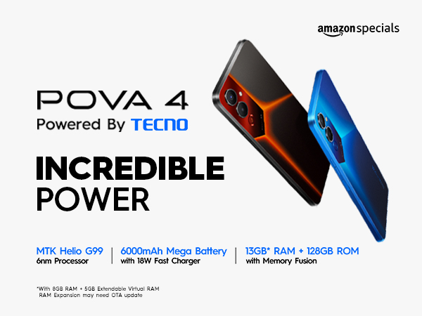Androidタブレット本体 TECNO POVA 4 Pro 128GB/8GB RAM Android Buy Tecno Pova 4 Pro - Giztop