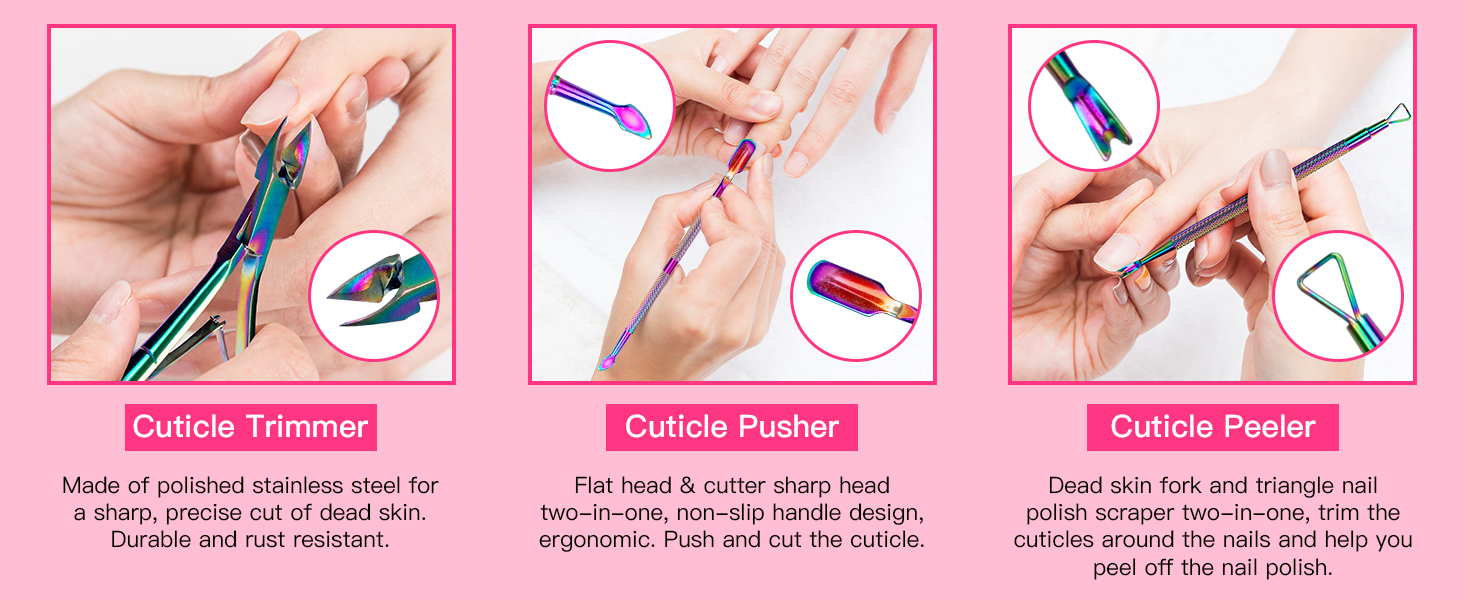 cuticle trimmer pusher nipper
