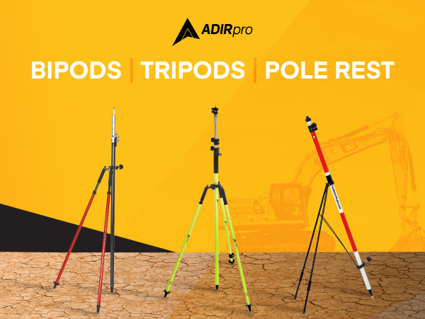 Amazon.com : AdirPro Prism Pole Tripod – Aluminum Range Pole