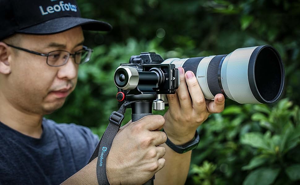 LEOFOTO MPG-01 Side Saddle Speed/Sports Monopod Tilt Head