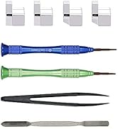 Mcbazel 2 Sets Replacement Metal L/R Lock Buckle Set for N-Switch/Switch OLED Joy-Con, Lock Buckl...