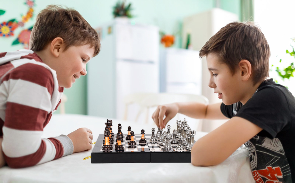 15" Large Chess Set for Adults Kids