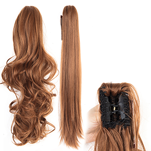 clip in ponytail hair extensions hair pieces for women clip in Claw Ponytail Hair Extension