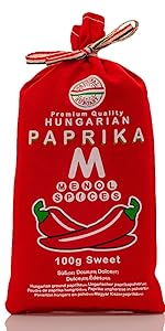 Paprika Dolce Menol Spices Authentic Hungarian Sweet Paprika Powder Variety