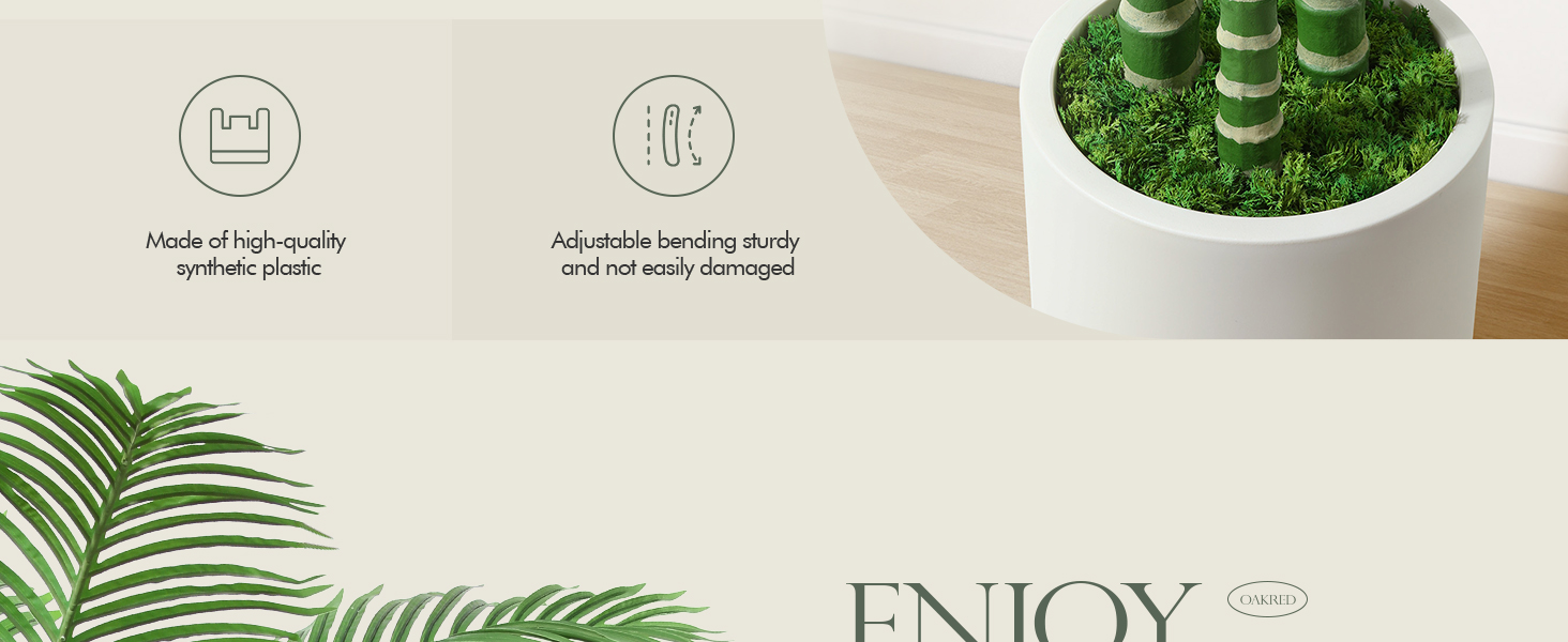 artificial palm tree