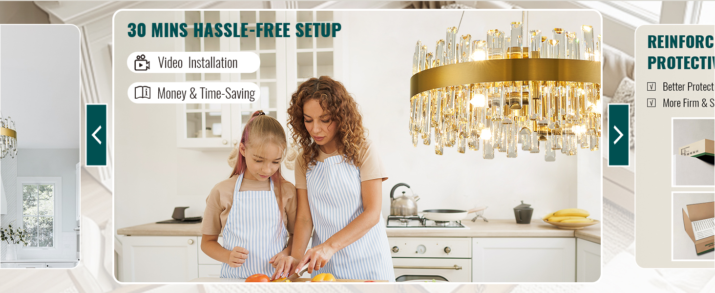 modern gold crystal raindrop chandelier brass crystal pendant ceiling light for dining living room