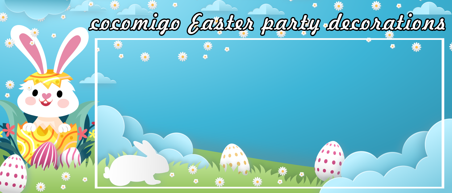 8Pcs Easter Table Decorations, Easter Party Decorations