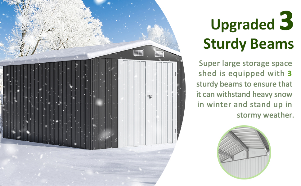 outdoor shed