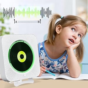 CDプレーヤー 卓上＆壁掛け式 Bluetooth5.1対応 KOVCDVI Amazon.co.jp: KOVCDVI CDプレーヤー 卓上＆壁掛け Bluetooth