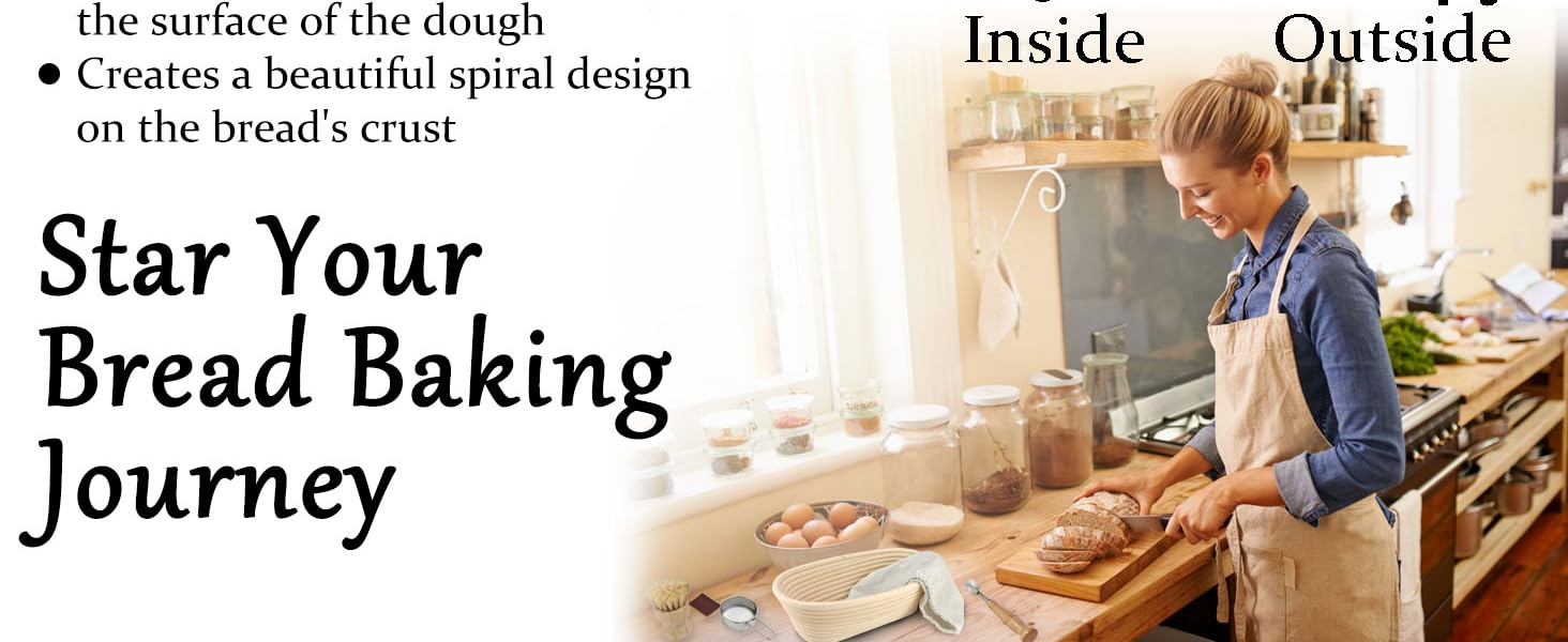 Sourdough Bread Baking Supplies 10in Proofing