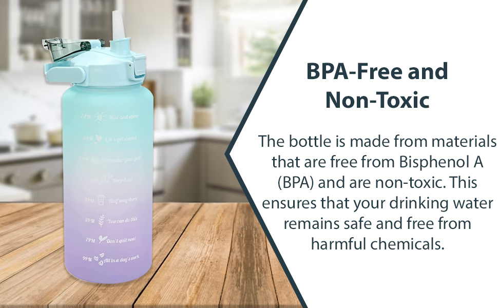 Motivational Water Bottle 3 Pcs Set