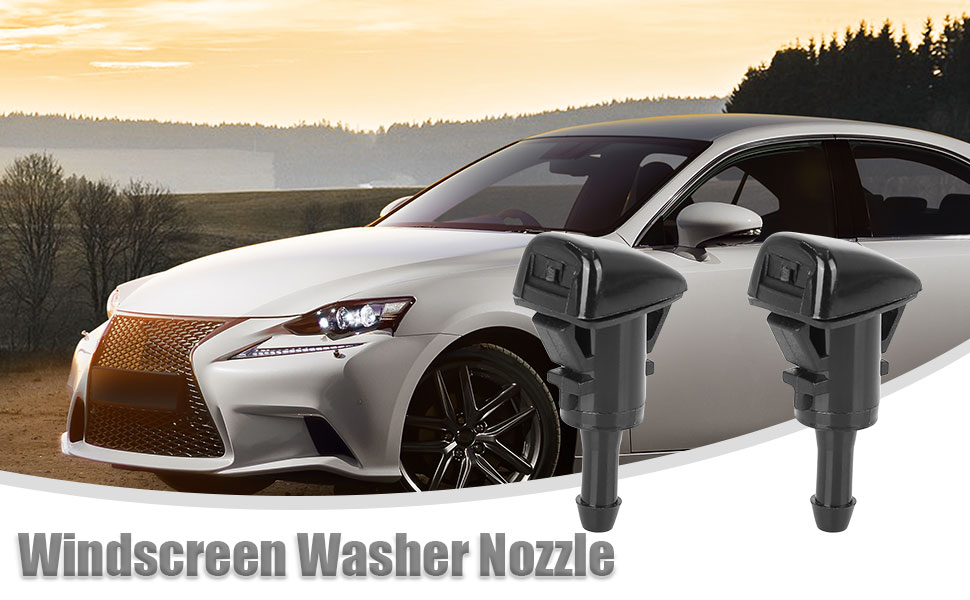 ACROPIX 05303834AB Windshield Window Washer Sprayer Nozzle Fit for Jeep