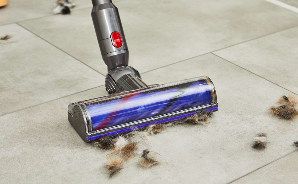 FUNTECK Detangling Motorized Cleaner Head for Dyson V8 V10