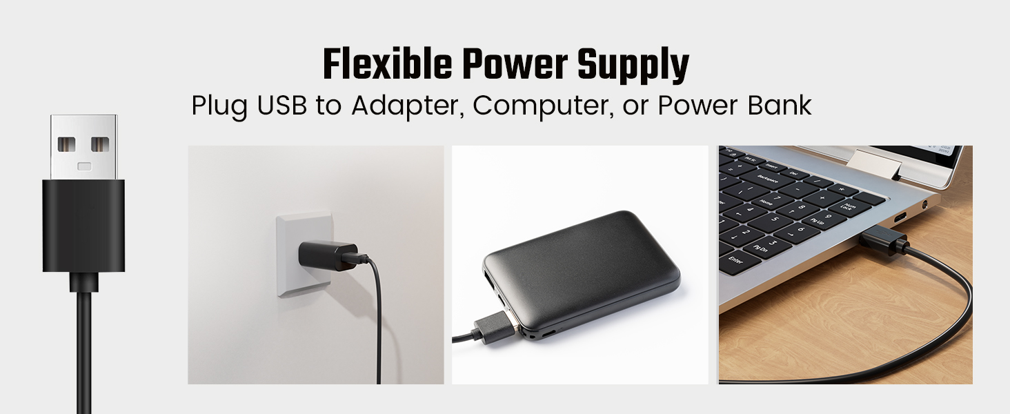 desk lamp with adapter