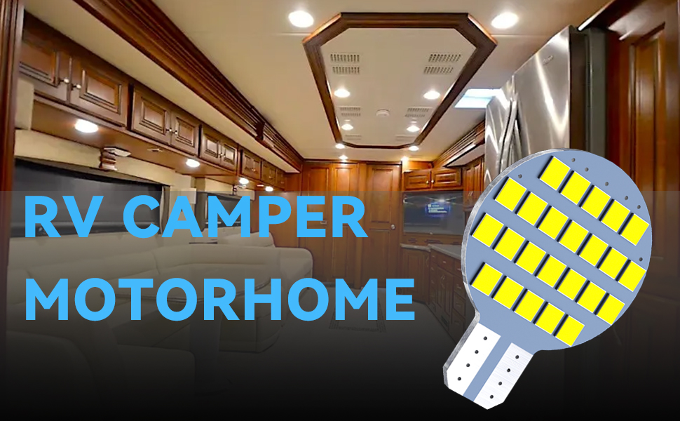 921 LED Bulb T10 LED Replacement for RV Led Light Bulbs Camper Trailer