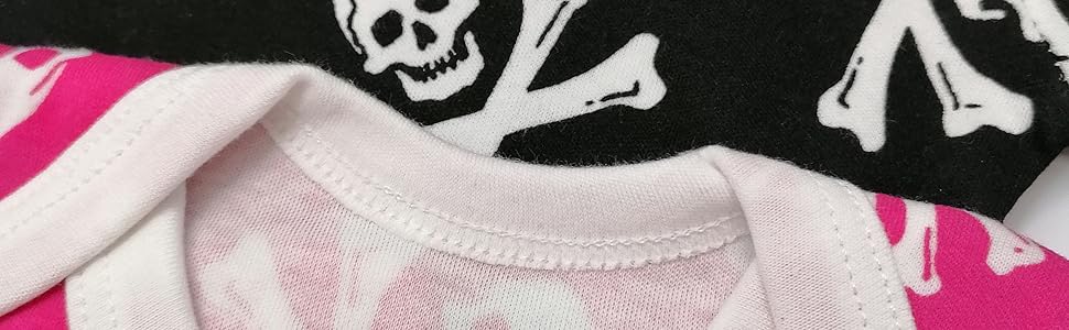 Skull Baby Clothes Pirate