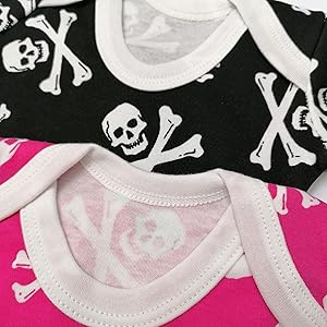 Skull Baby Clothes Pirate