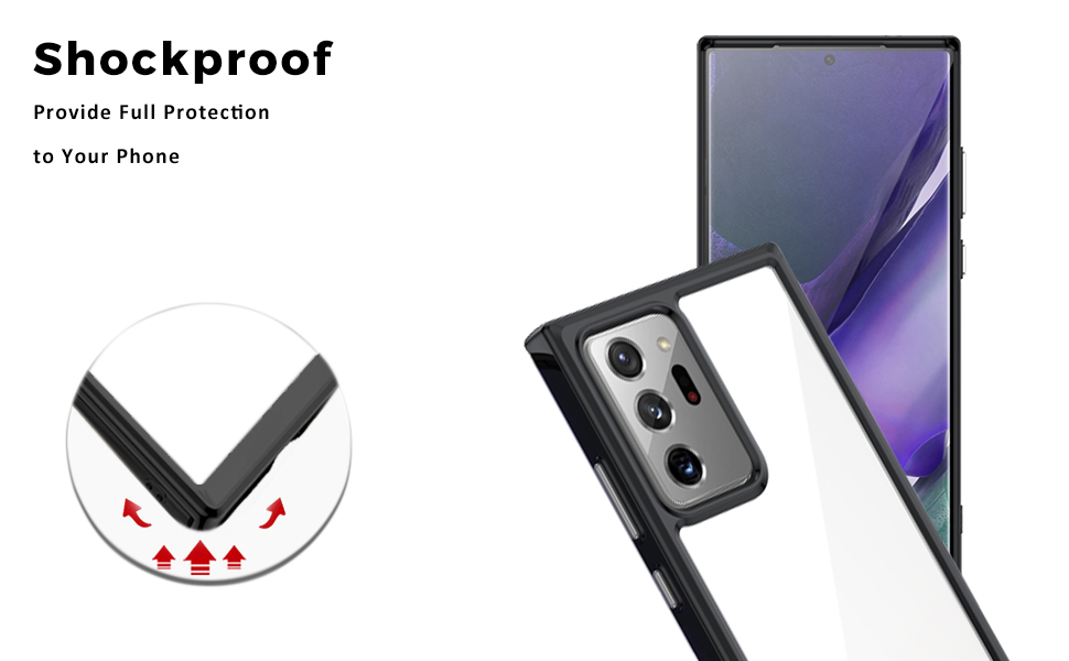 AWZHYDT for Samsung Note 20 Ultra Case，Galaxy Note 20 Ultra Cover[ 360