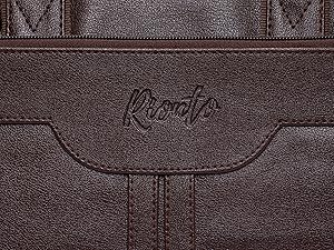 Prime Laptop Bags for Men Office Use | Upto 15.6 inch | Expandable Bottom | Mobile & Pen Compartment with Multiple Organizers | PU Leather | Professional Office Bag for Man & Women - Brown 10 rionto durable office laptop messenger bag for man leather handbag waterproof 15.6 inch macbook