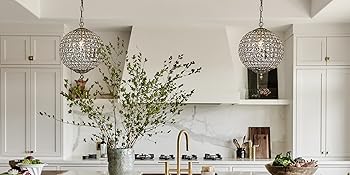 crystal chandelier for kitchen Island