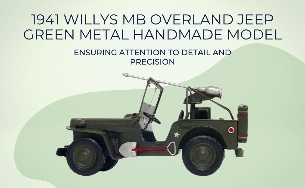 Amazon.com: Old Modern Handicrafts 1941 Willys MB Overland