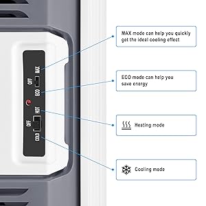 WOLTU Mini Frigo Bar Portatile Auto Ufficio Frigorifero Piccolo Caldo Freddo 12V 14 68678