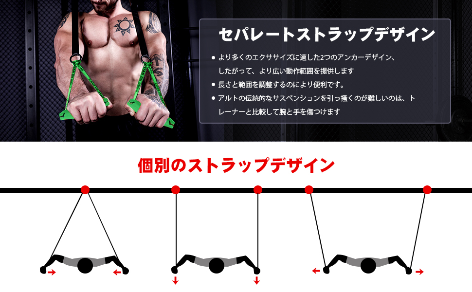 INNSTAR懸垂 チンニング グリップ フ6