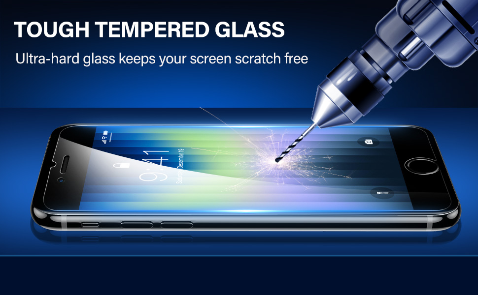 Vakoo 2 Pack Screen Protector for iPhone 7/8, iPhone SE 3rd