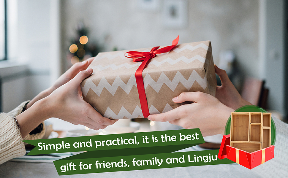 bamboo drawer storage