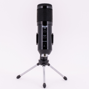 CAD Audio U49 USB Large Format Side Address Studio Microphone with Headphone Monitor and Echo,Black 4 CAD Audio U49