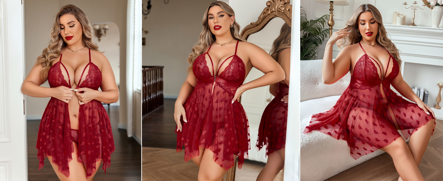 lingerie sets for women sexy plus size