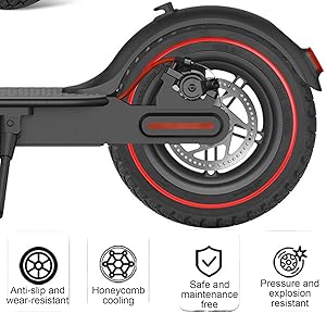 10X2 Solid Tire 50/75-6.1 Tires Replacement