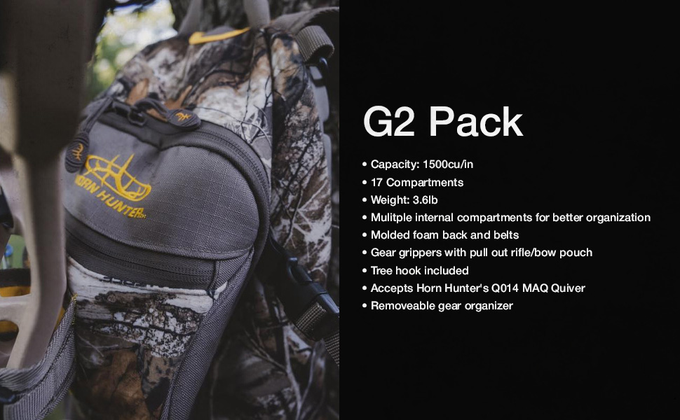 horn hunter G2 pack