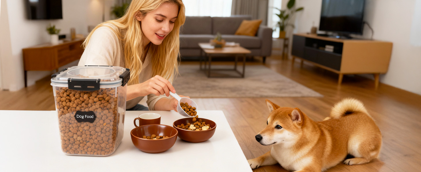 chip containers for pantry