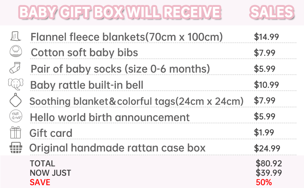 Baby gift box