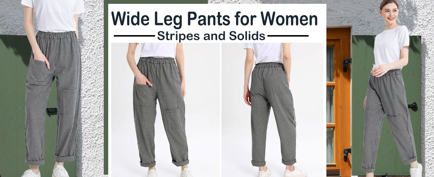 Women's Wide Leg Harem Pants