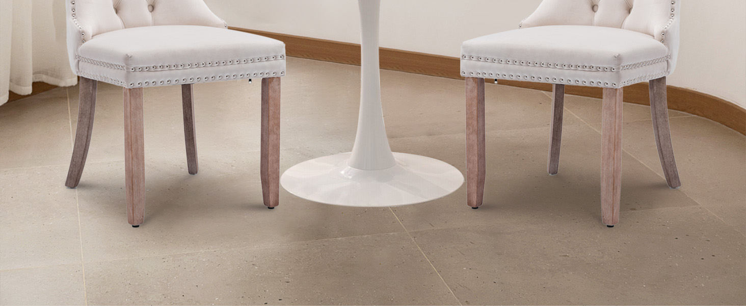 SoarTalent 3Pieces 31.5" Round Dining Table Set for 2