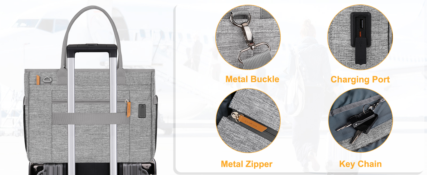 Multiple Organizer Pockets- Teacher Work Bag