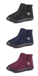 boy girl winter snow boot