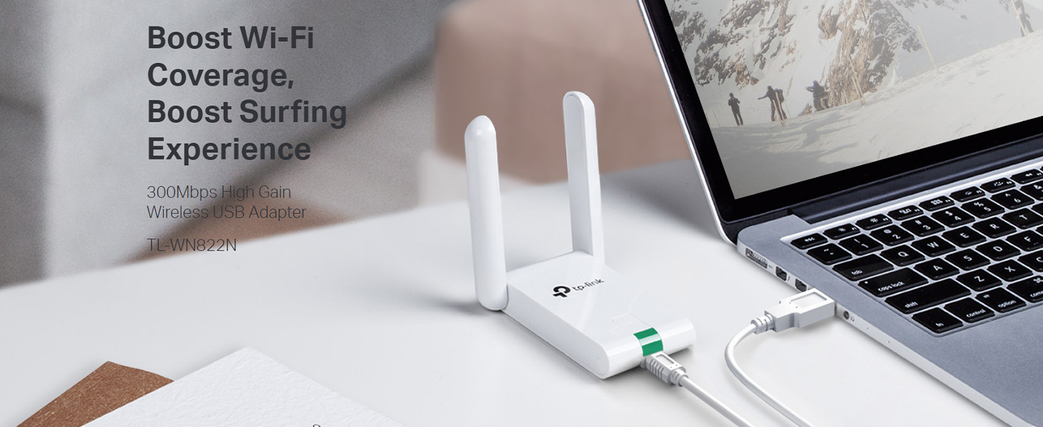 TL-WN822N 300Mbps High Gain Wireless USB Adapter