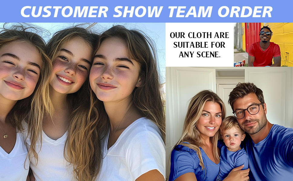 CUSTOMER SHOW TEAM ORDER
