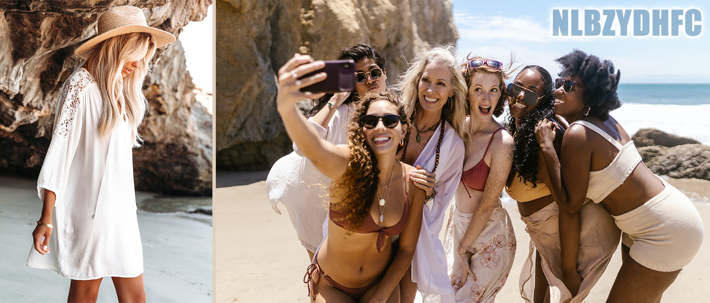 Swimsuit Cowl Ups for Girls Bathing Go well with Cowl Up Seaside Gown Bikini Swimwear Coverups Summer time Informal Lace Crochet Swim Cowl 9 swim cover up for women plus size bathing suits for women cover ups beach dress beach cover up