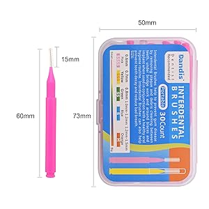  Interdental Brush Teeth Floss