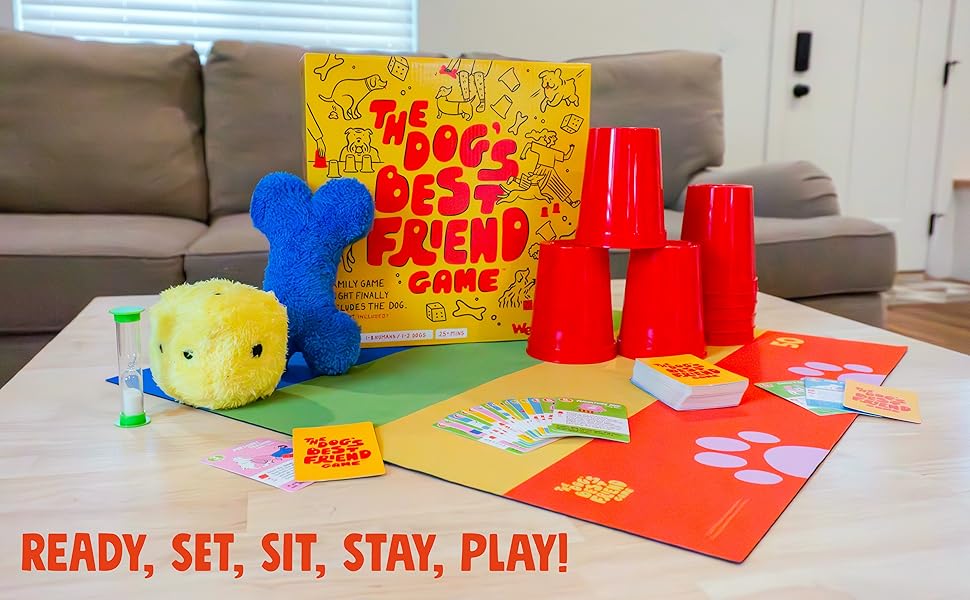 Lifestyle image of the board game all set up