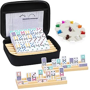Mexican Train Dominoes Set