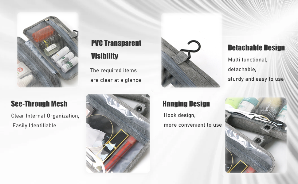 Waterproof Travel Makeup Bag