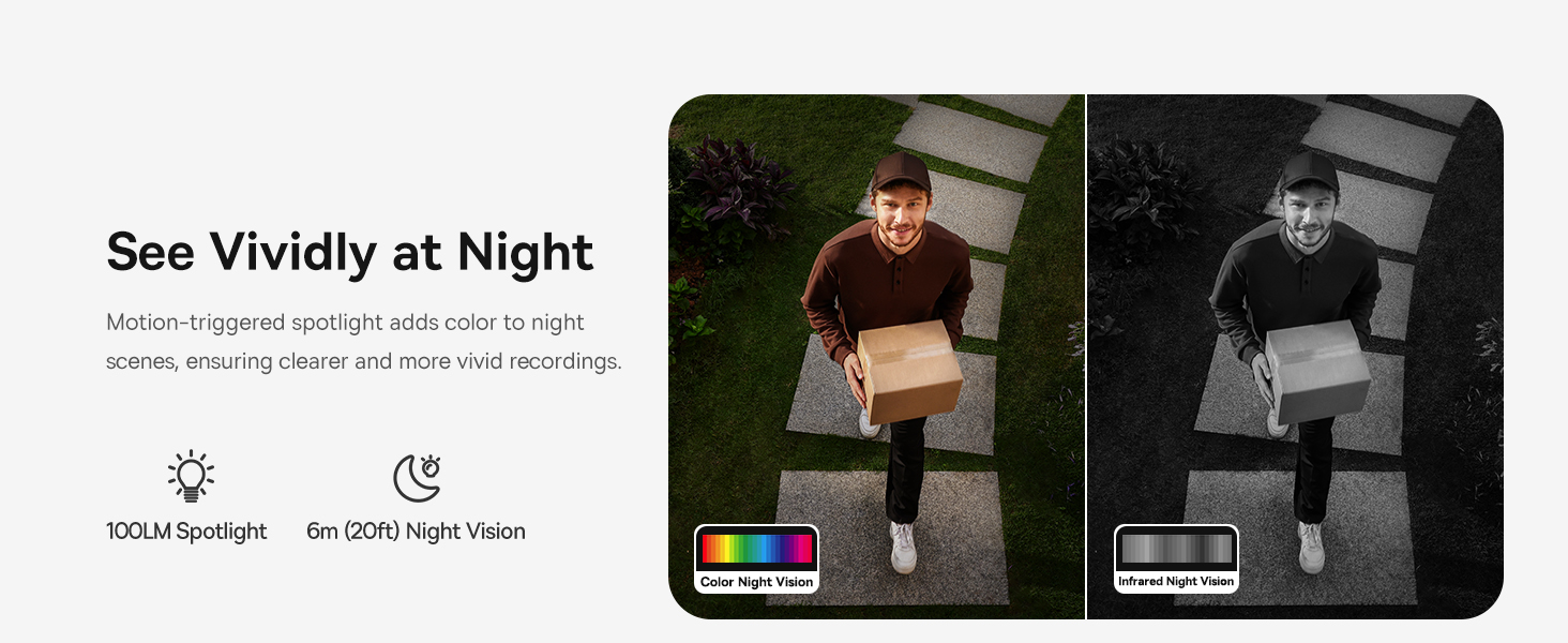 Baseus Solar Security Cameras Wireless Outdoor S1 Lite, 2K QHD Solocam outside cameras for home security