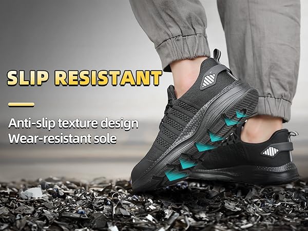 Amazon.com: Suvysoo Steel Toe Shoes for Men Safety Puncture